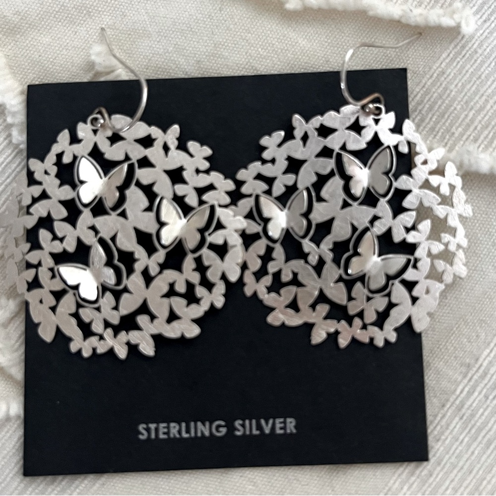 Butterfly earrings